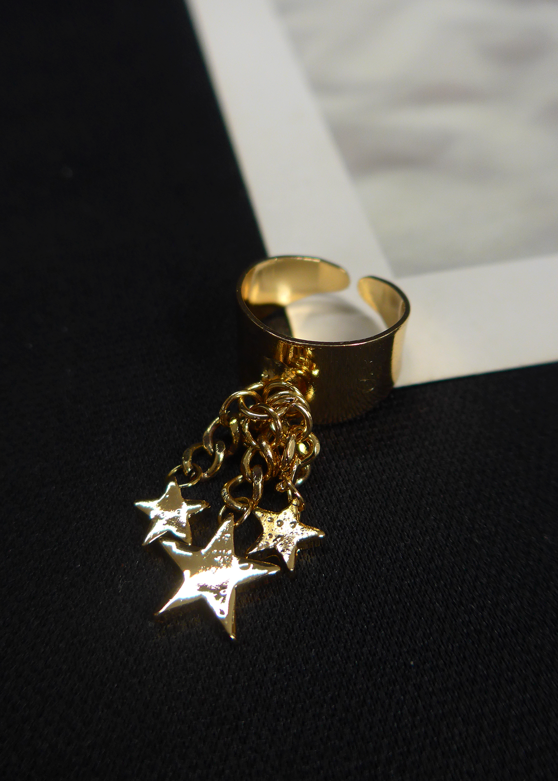 Imagen producto ANILLO CON CADENAS Y ESTRELLAS 2