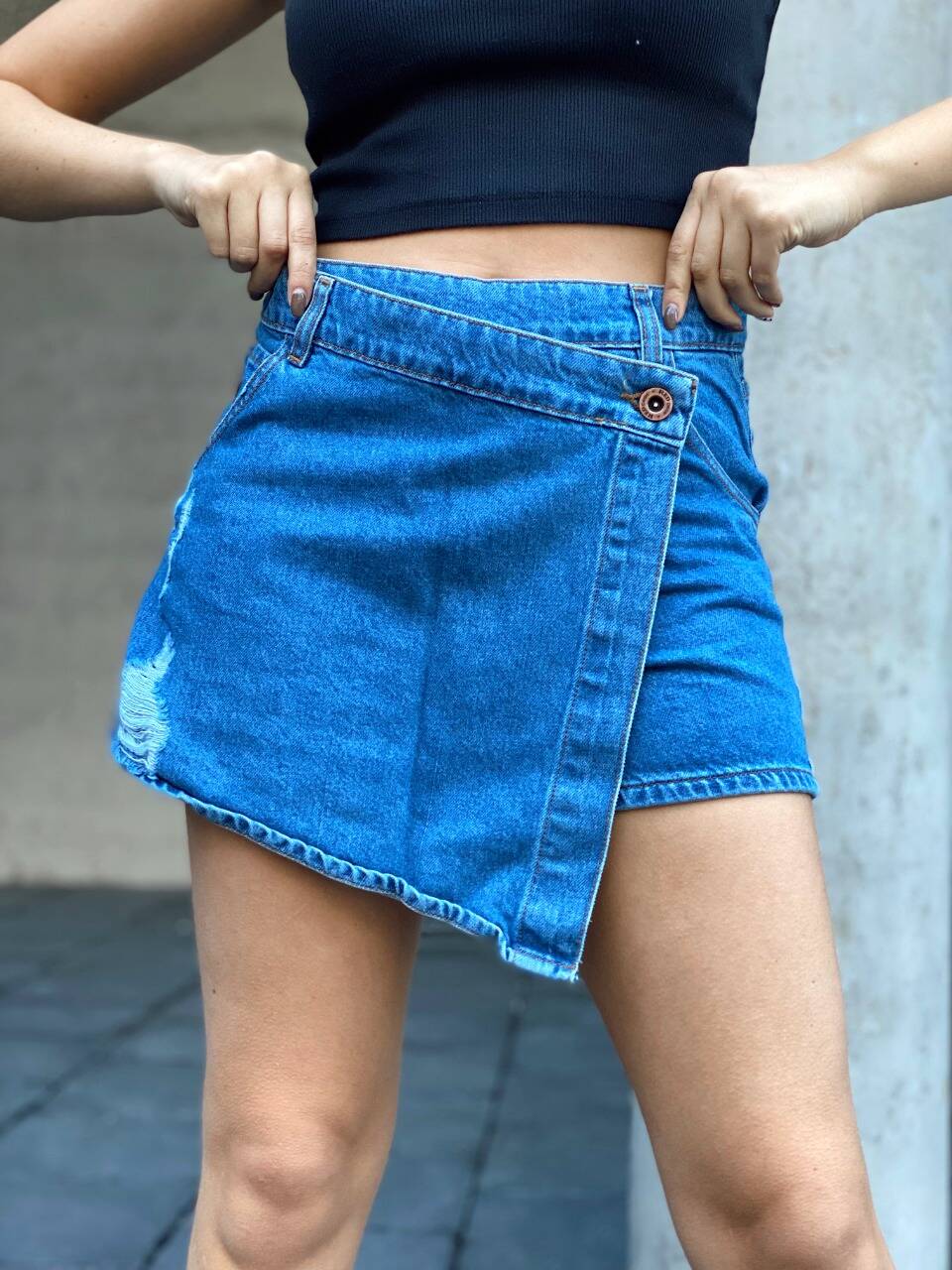 Imagen producto Mini Short Jean  3