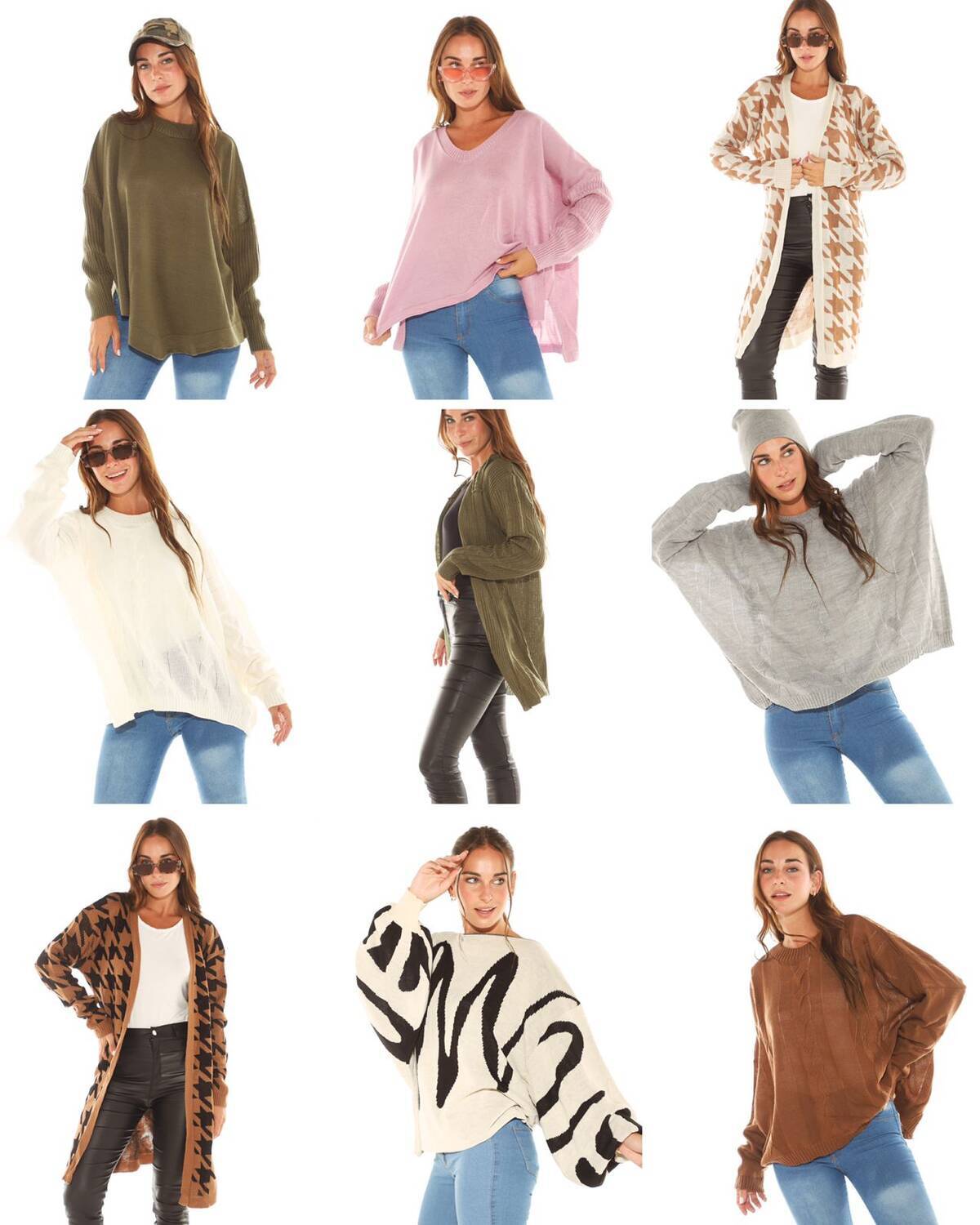 Imagen producto Pack 100 sweater oversize y sacos 0