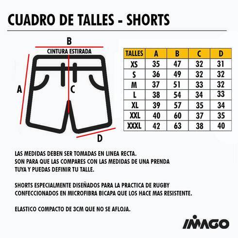 Imagen carrousel Short Deportivo con Bolsillos All Blacks Negro 0